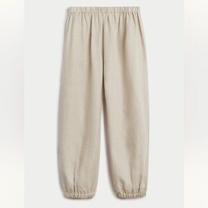 SUZIE KONDI / DELOS Linen Cropped Pants / Natural / S